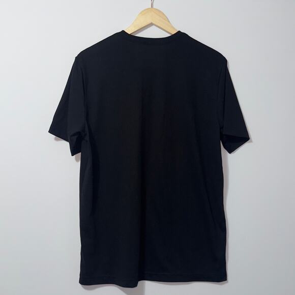 George plain black short sleeve shirt unisex size medium (38/40) NWT - Picture 2 of 6